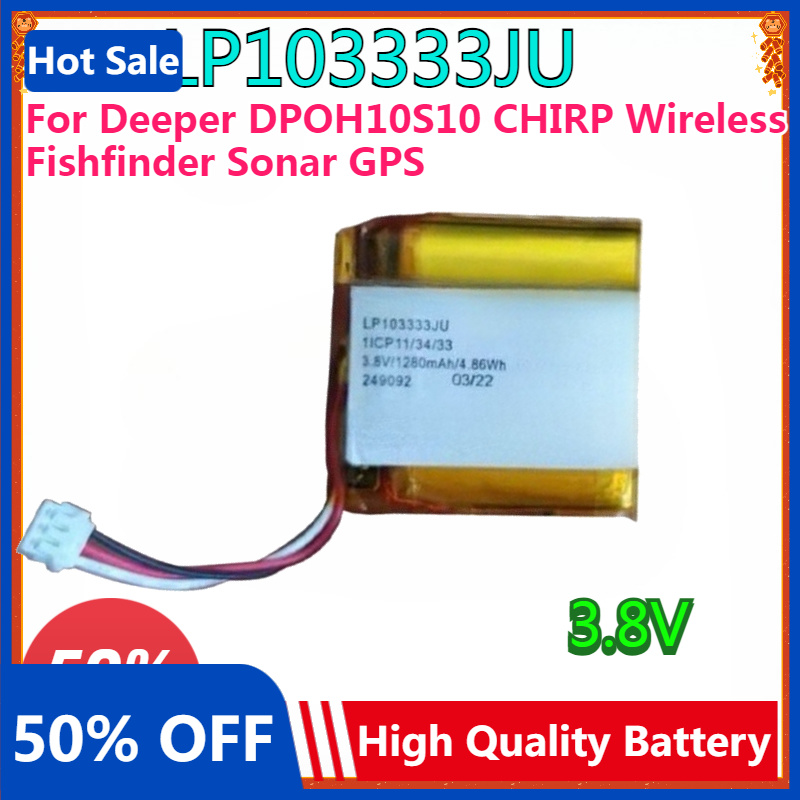 Fish Finder Gps - Nova Bateria Substituível de Alta Qualidade