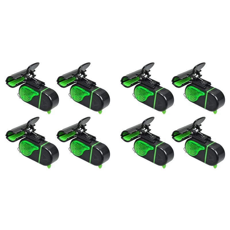 Fish Alarm - A06F-8PCS Alarmes de Pesca com Luz