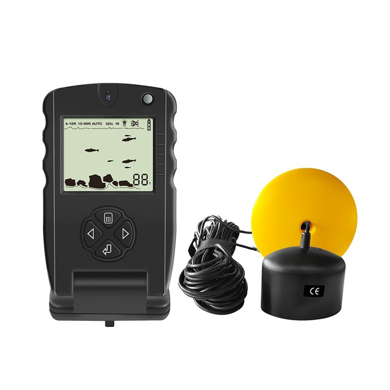 Novo Localizador de Peixes Por - Fish Finder Portable avaliação e preço